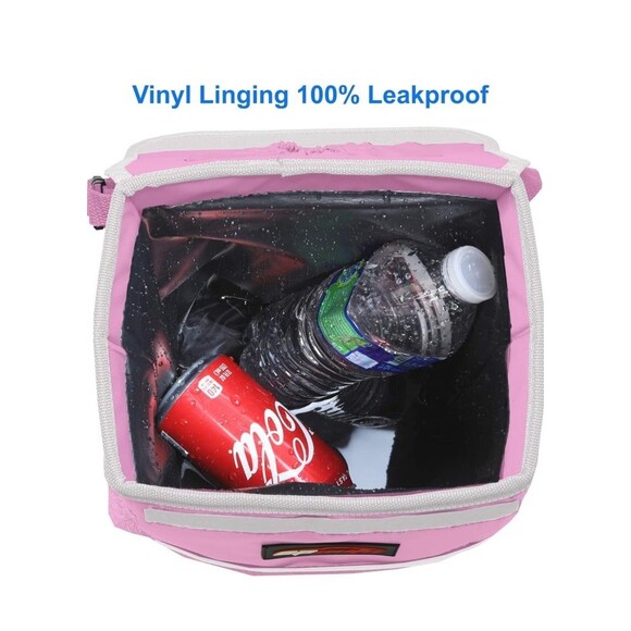 EPAuto Car Trash Can with Lid and Storage Pockets, 2.5 Gallon Leakproof NWOT - Picture 4 of 11